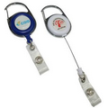 Retractable Carabiner Badge Holder